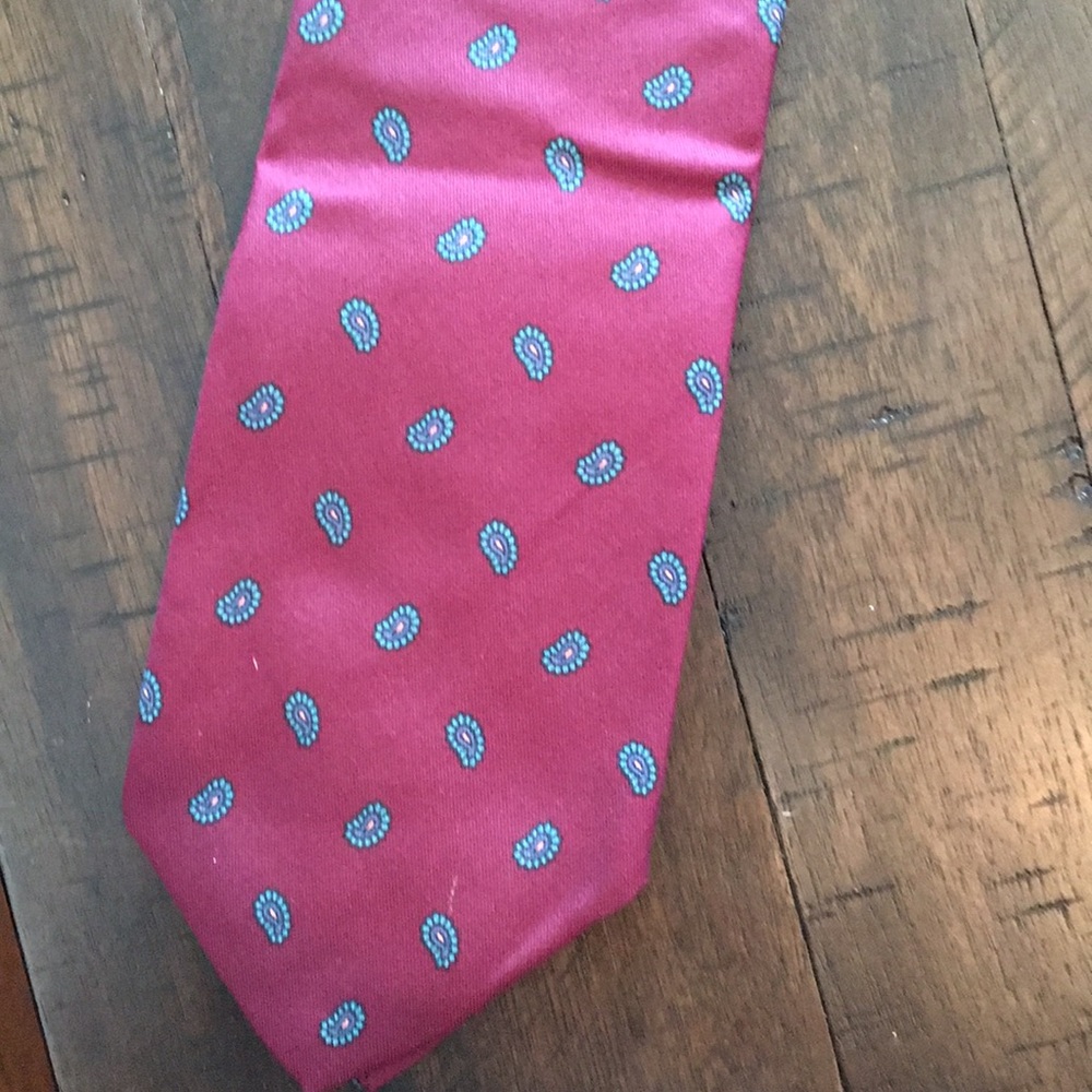 Hand sewn Robert talbolt tie
