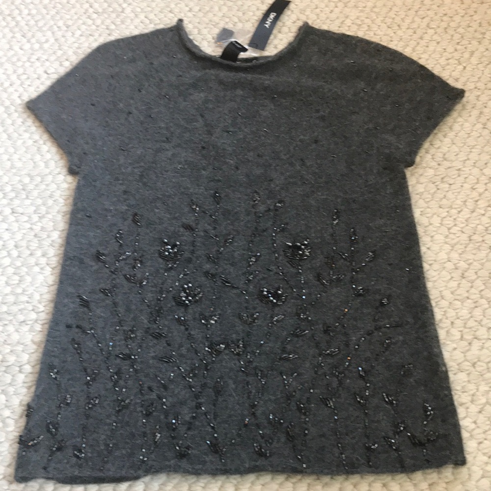 DKNY  lambs wool and angora sweater