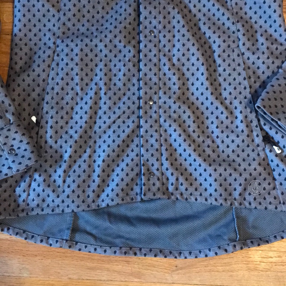 Volcom Circle Flannel Dwr Tech Fleece Jacket - image 5