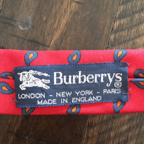 Burberry vintage tie. Limited edition.