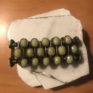 J. Crew rhinestone elastic bracelet