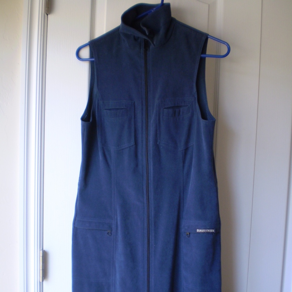 dark blue spandex stretch dress