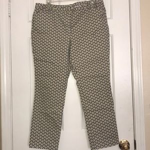 Patterned business pants