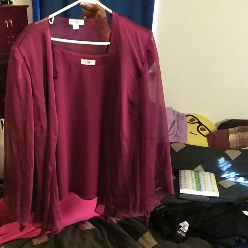 2pc Sexy shell and jacket