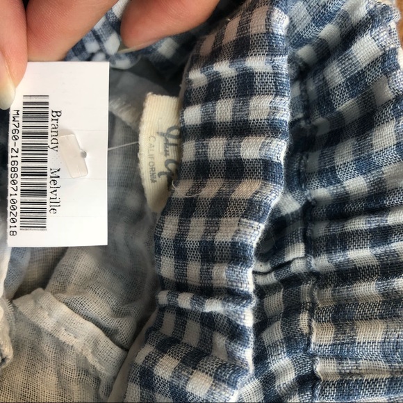 NWT Baby Blue Gingham Tilden Trousers - Picture 3 of 4