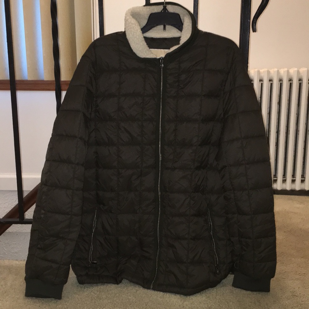 MICHAEL KORS FOREST GREEN WINTER COAT