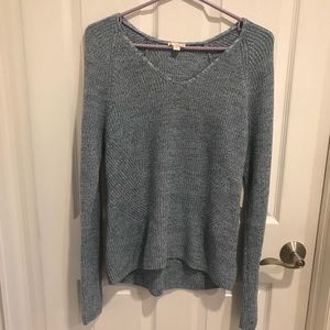 gap blue sweater