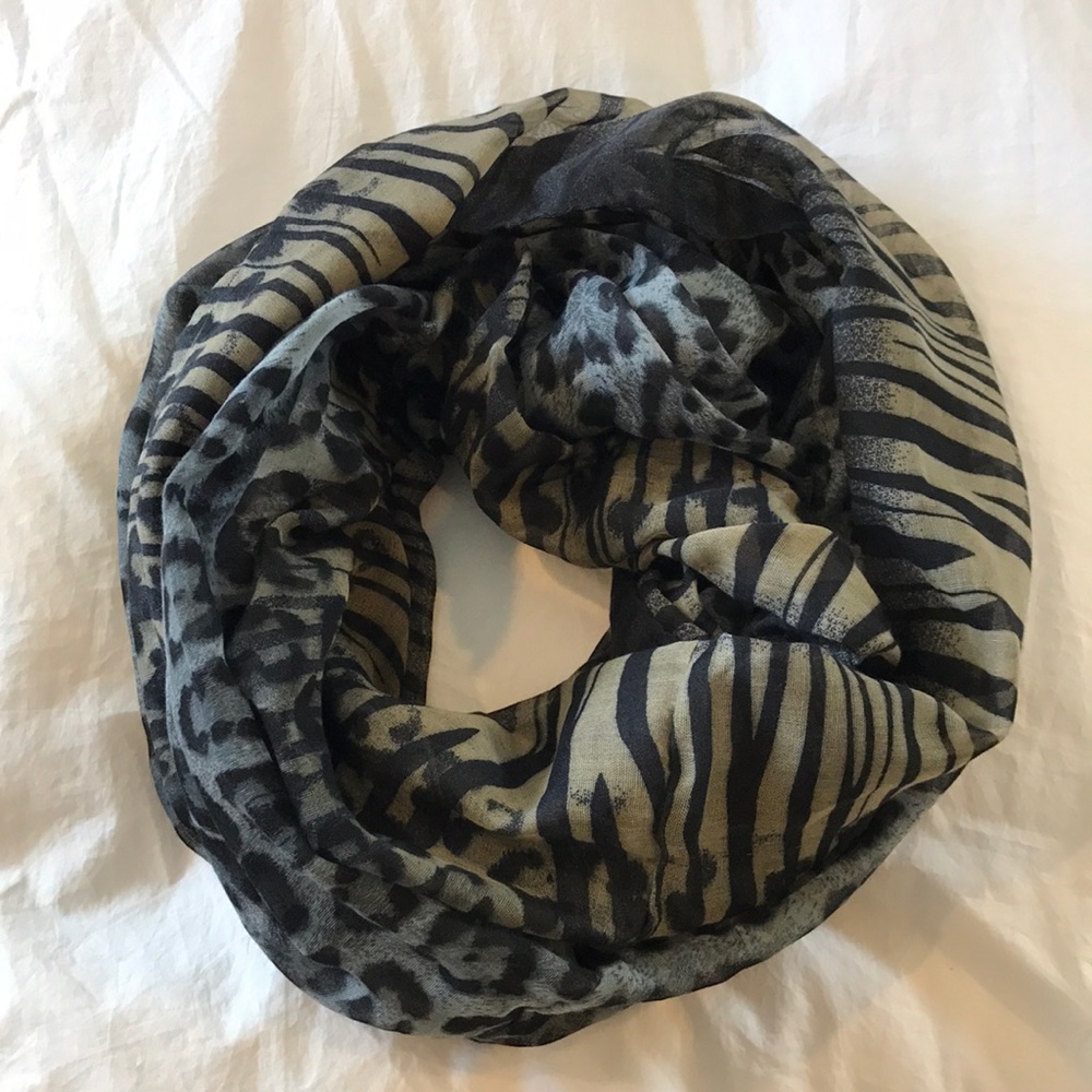 Animal Print infinity scarf