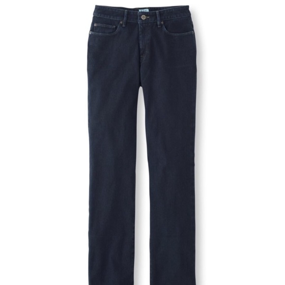 L.L. Bean Jeans Ll Bean Comfort Knit Jeans Classic Fit Straightleg