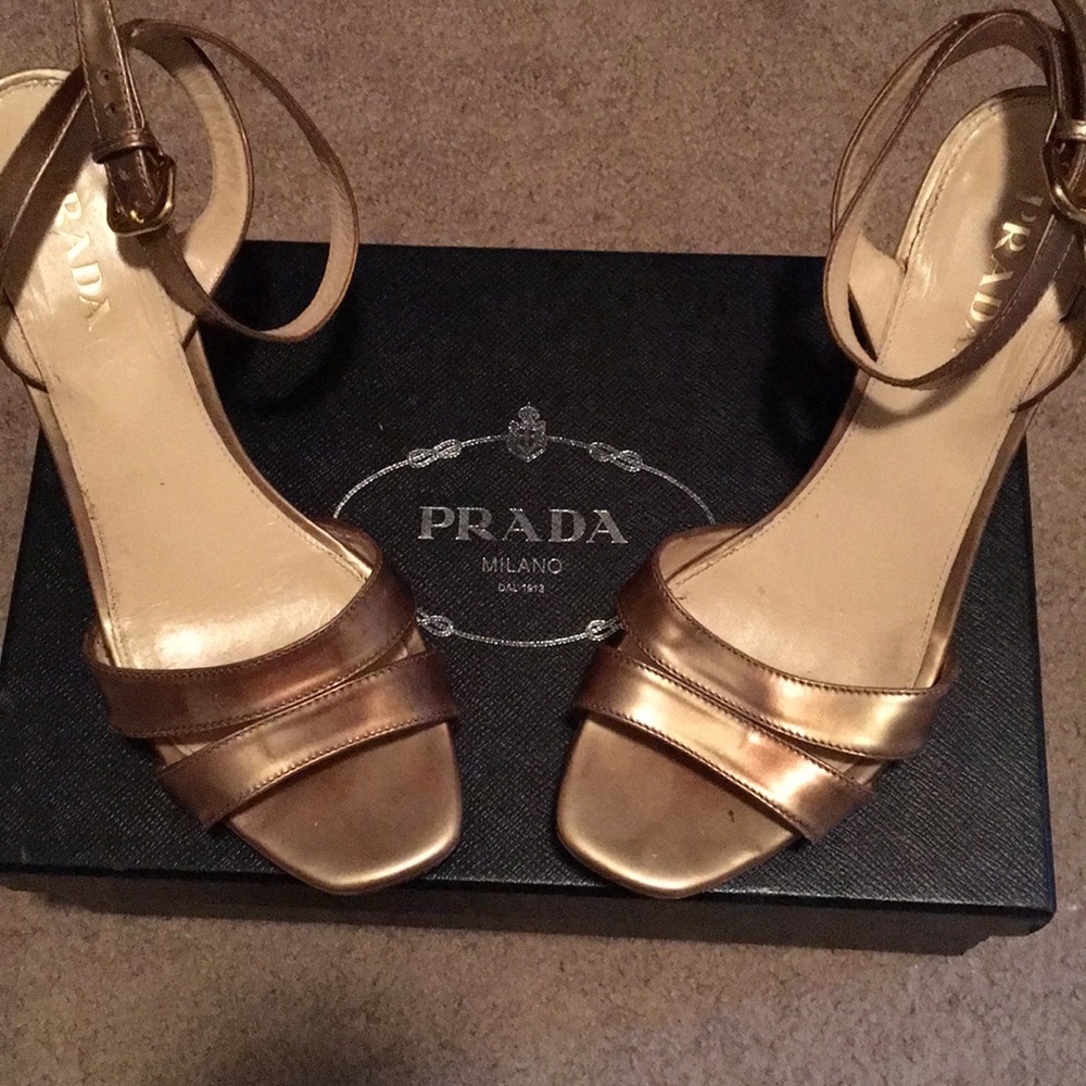 Prada Wedge Sandal