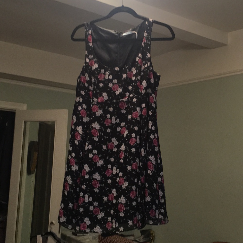 Kimchi Blue floral fit and flare dress