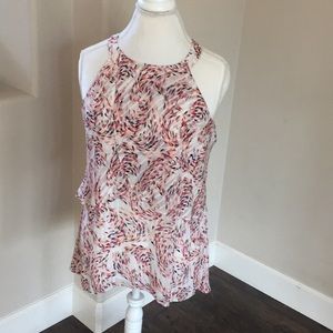 Dressy colorful tank blouse