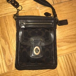 Brown Coach Crossbody