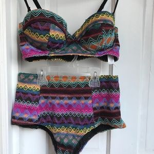 Incredible TopShop high waisted swimsuit