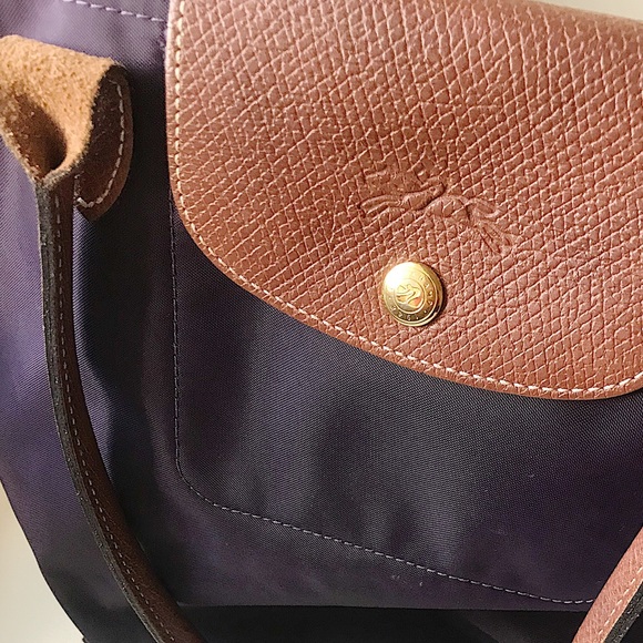 LONGCHAMP purple bag - Picture 2 of 6