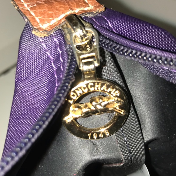 LONGCHAMP purple bag - Picture 4 of 6