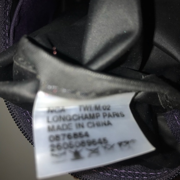 LONGCHAMP purple bag - Picture 6 of 6