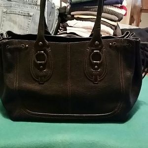 Banana Republic brown leather purse
