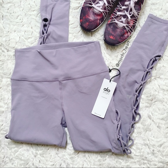 ALO Yoga Pants - ALO Twilight Interlace High-Rise Legging