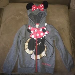 Minnie Mouse Zip-Up Sweatshirt
