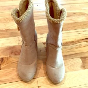 Mark & Maddux -Wedge Heel Boots