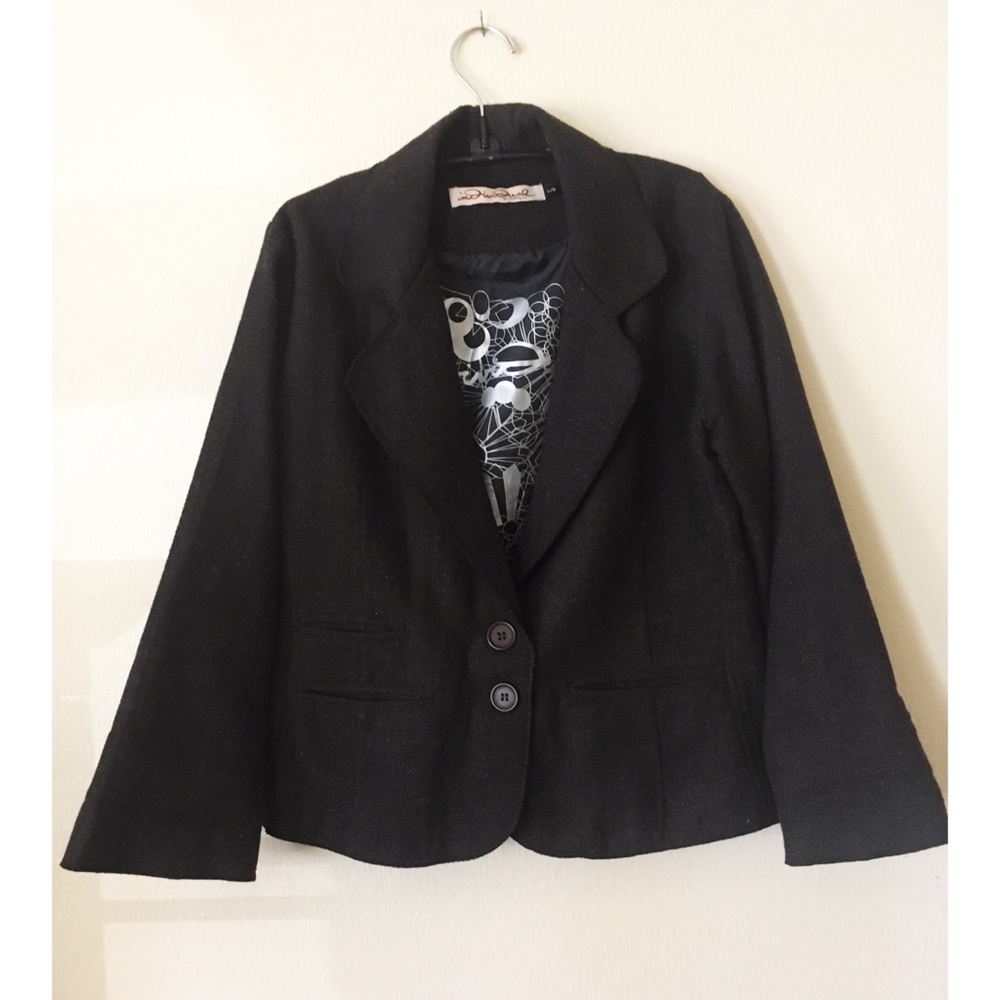 Boutique Brown Tweed Blazer