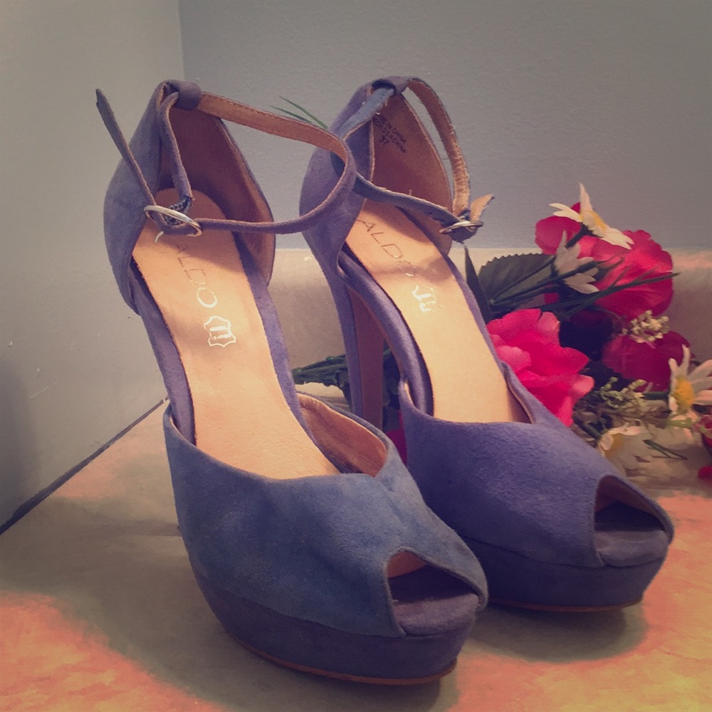 Light Blue High Heels