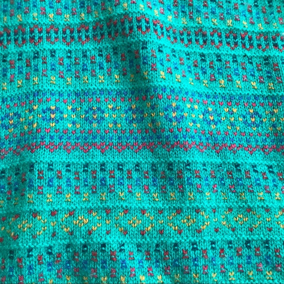 Vintage Laura Ashley wool OS sweater - Picture 3 of 4