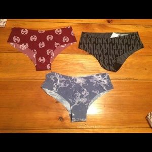 3 NWT PINK VICTORIAS SECRET UNDERWEAR