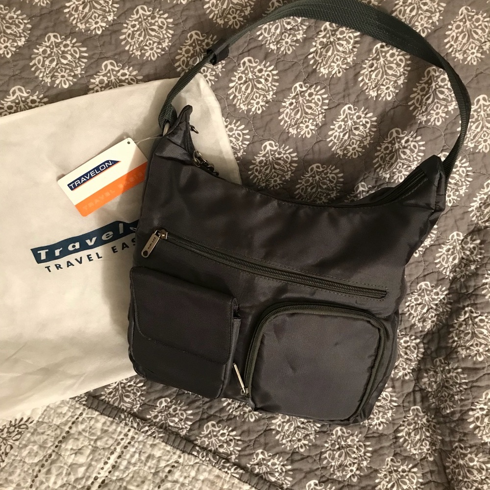 Travelon Nylon Anti Theft Shoulder Bag