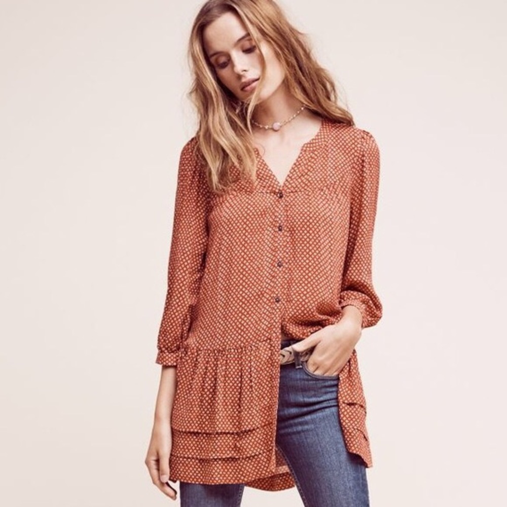 Holding Horses Tunic Anthropologie - Picture 1 of 4