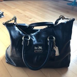 Coach Sabrina Madison Handbag Satchel in Black