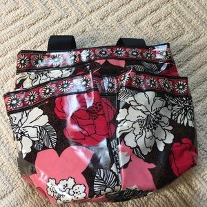 Vera Bradley Shower Caddy in Mocha Rouge.