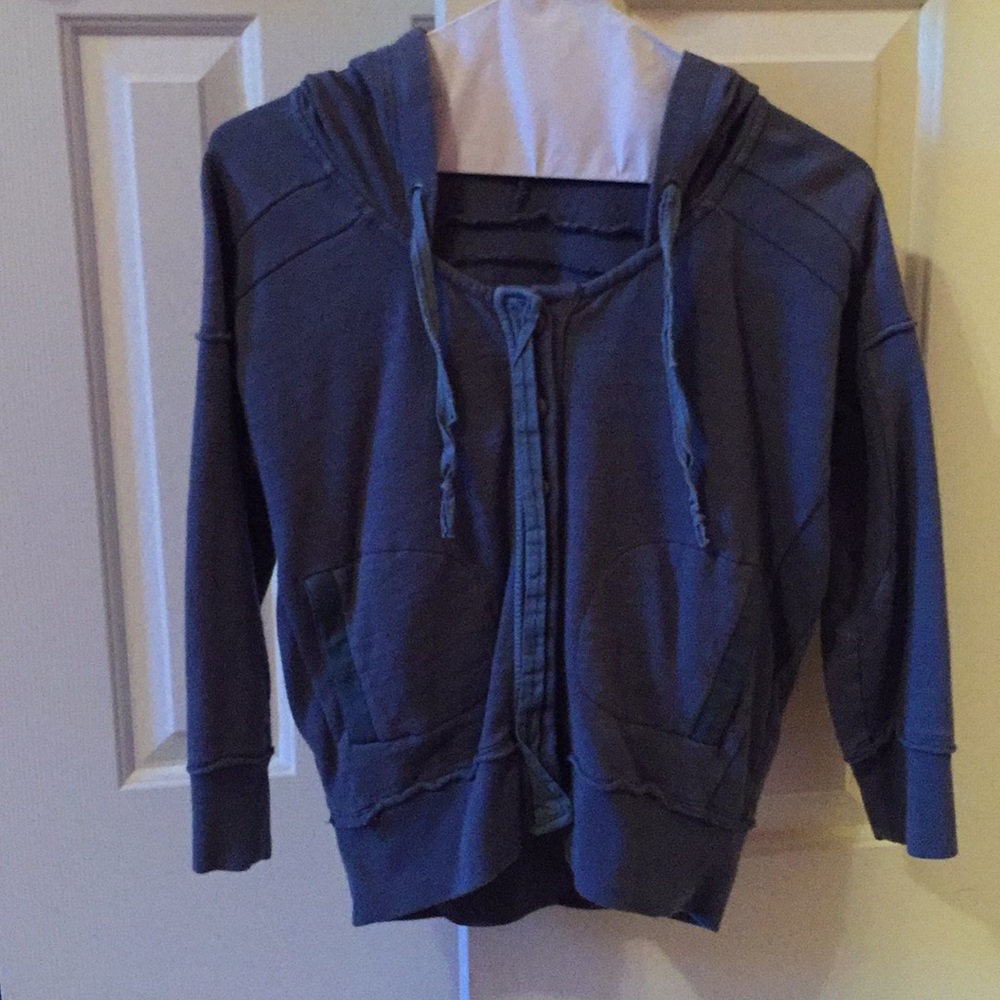 Free People hoodie top