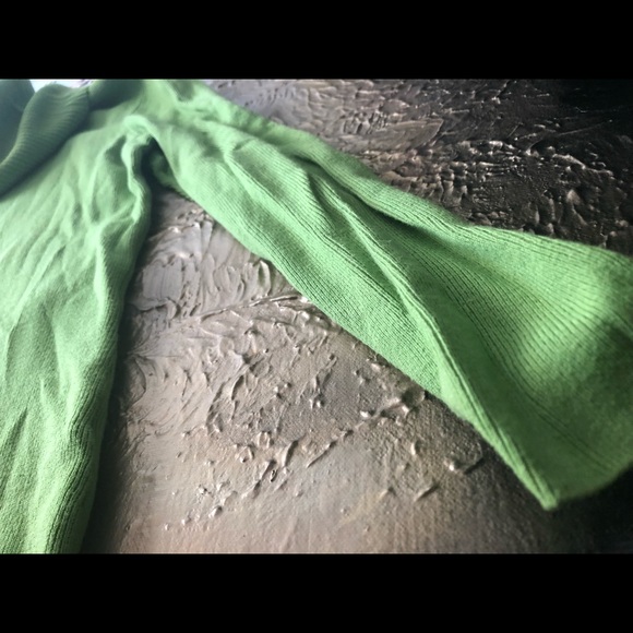 🏷Investments Petites🏷 Lime Green PM turtleneck - Picture 13 of 14