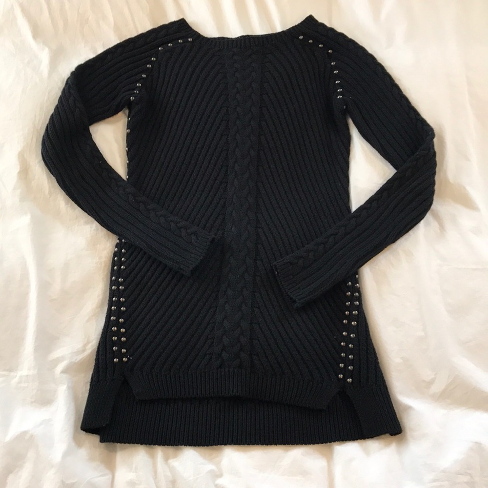 Philosophy studded sweater