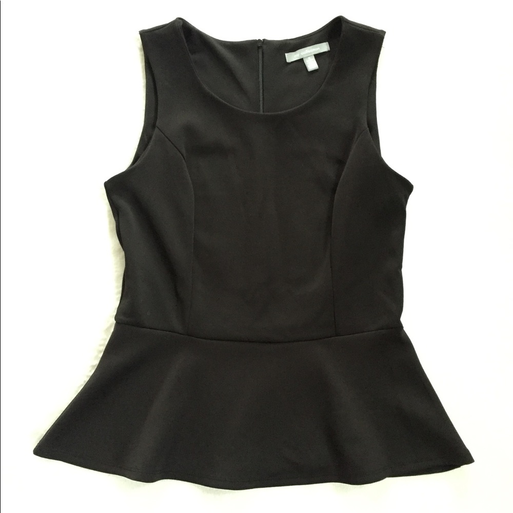 NY Collection Sleeveless Peplum Top