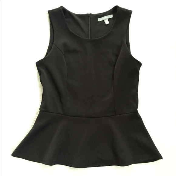 NY Collection Sleeveless Peplum Top - Picture 1 of 5