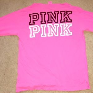 Large Pink long sleeve t-shirt