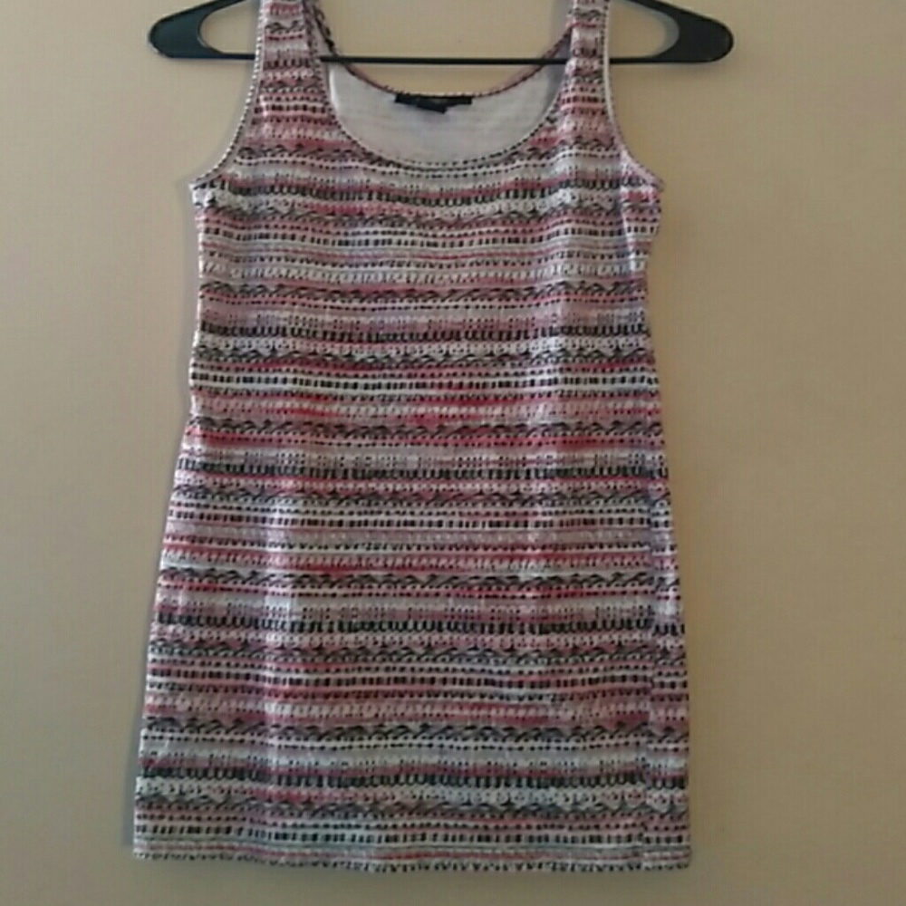 Short patterned dress