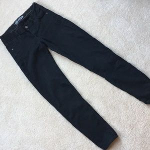 Black jean leggings/skinny jeans. SO COMFY!!!