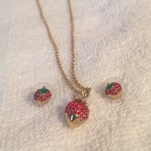 Kate Spade necklace & earrings