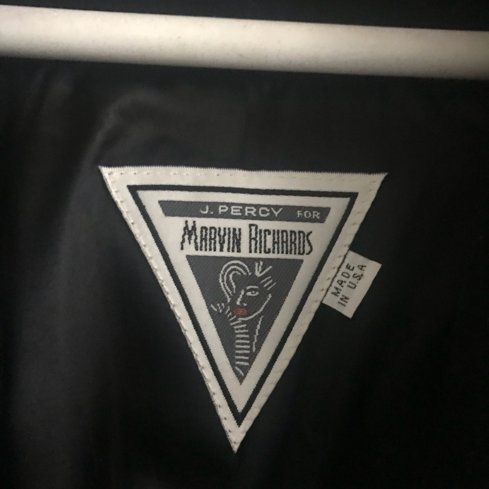 J. Percy for Marvin Richards black trench, size 4