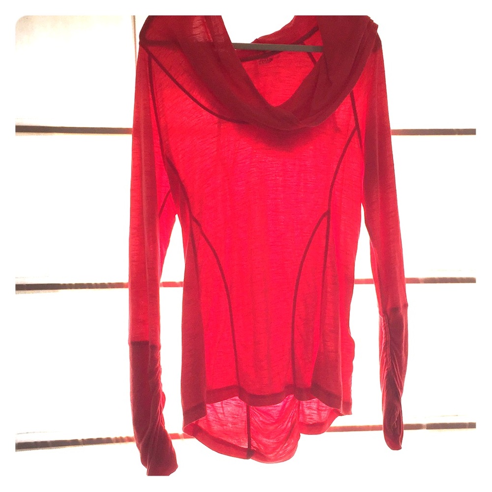 Zella Orange Long sleeve Tee