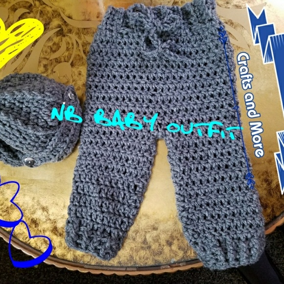 HANDMADE BABY CROCHET SETS - Picture 3 of 9