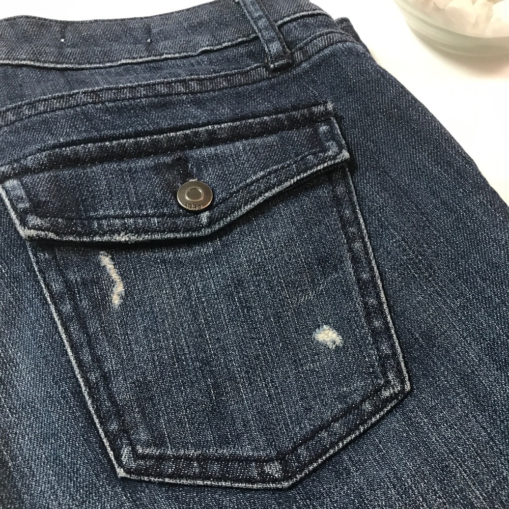 GAP 1969 dark wash boot cut leg jeans Sz 00 - Picture 5 of 7