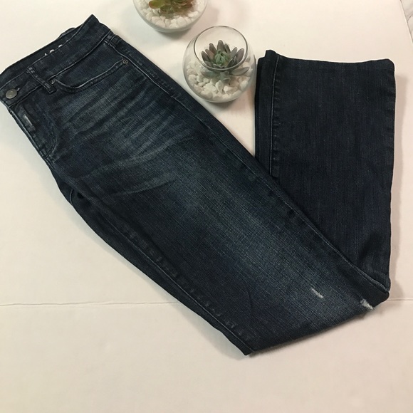 GAP 1969 dark wash boot cut leg jeans Sz 00 - Picture 2 of 7