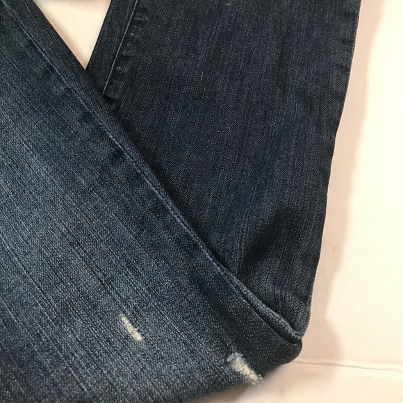 GAP 1969 dark wash boot cut leg jeans Sz 00 - Picture 3 of 7