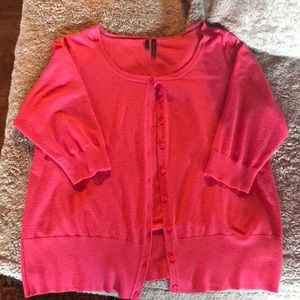 Plus size Maurice’s coral cardigan