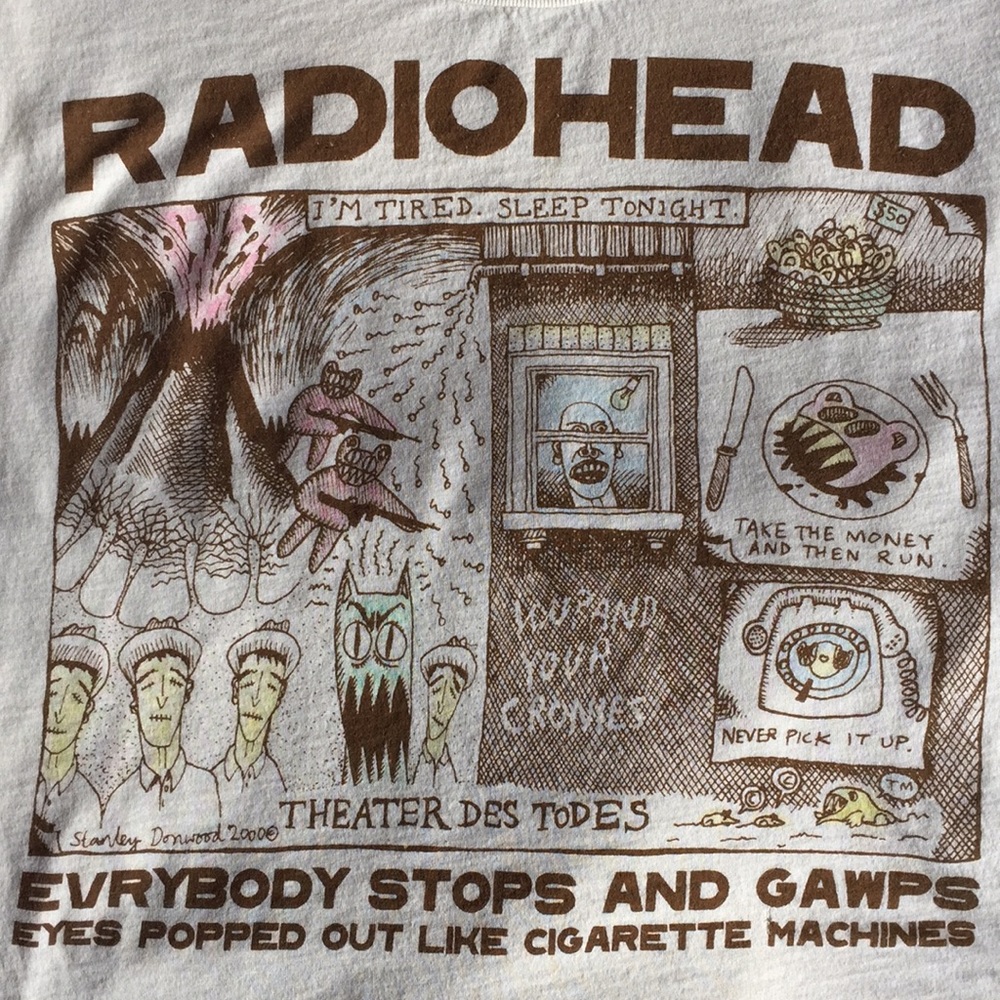 RADIOHEAD TEE